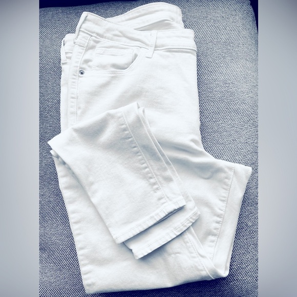Old Navy White Super Skinny Denim Jeans. Size 16 Long. EUC. - Picture 8 of 8